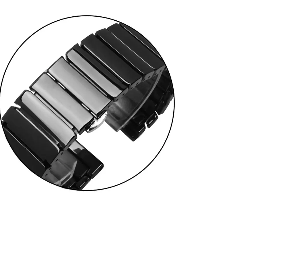 PEIYI для AMAZFIT спортивные умные часы ремешок груша керамический браслет замена Браслет для samsung S2 S3