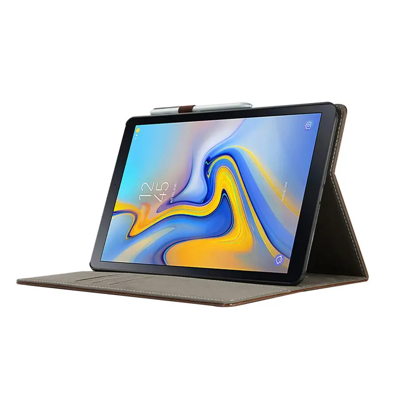 Премиум чехол для samsung Galaxy Tab A A2 10,5 дюймов T590 T595 T597 SM-T595, умный чехол, чехол для планшета, оболочка+ пленка+ стилус
