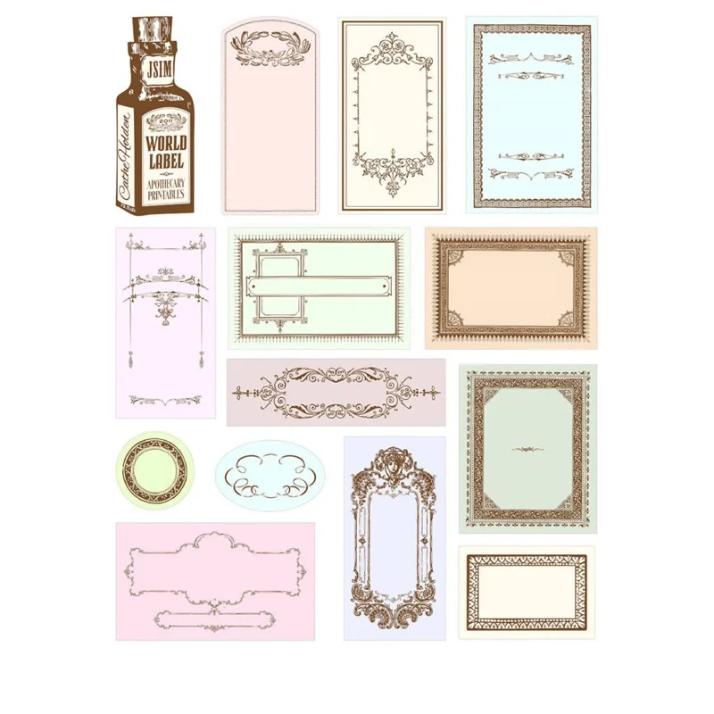 Комплект из 2 предметов в винтажном стиле кролик и яйца для художественного