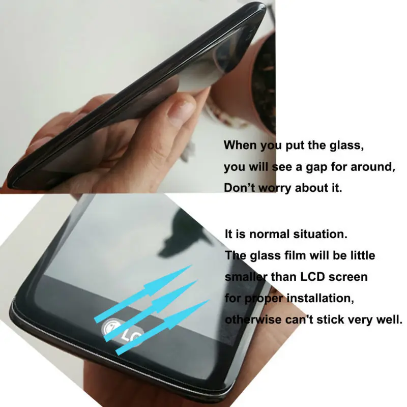 Цветное закаленное стекло 2.5D с полным покрытием для LG K8 2017 X240/ K10 X300 защита экрана