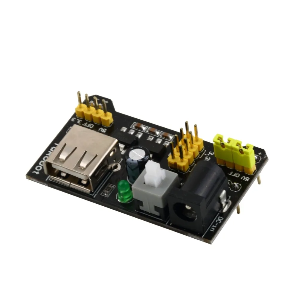 AC/DC Adapters MB102 Breadboard Power Supply Module 3.3V/5V For Solderless Bread Board dropshipping | Обустройство дома