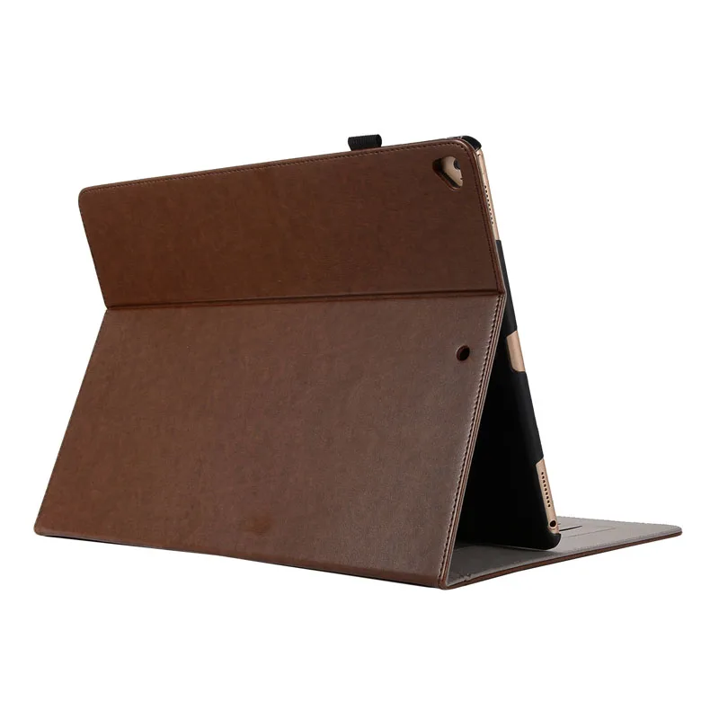 Новый чехол для планшета iPad Pro 12.9 дюймов 2015/2017 годов с ручкой, подставкой и отделением для карт.