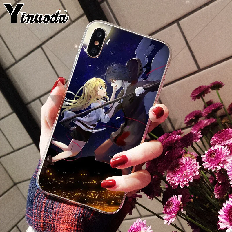 Роскошный качественный чехол Yinuoda с изображением ангелов смерти для Apple iPhone 8 7 6 6S