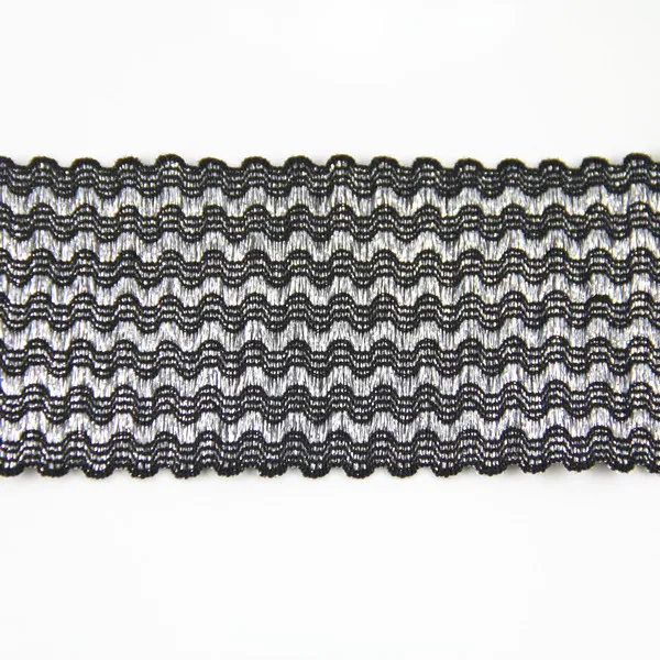 Лента эластичная черная/Серебристая для ткани 59 мм 10yd/T1097|belt white|belt goldsupply connector |