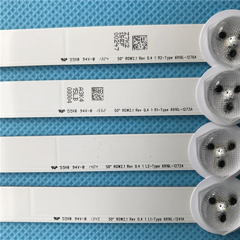 1000 мм Светодиодная лента подсветки для LG 50 &quotROW2.1 REV 0 4 50LN575S LC500DUE (SF) (U1) R2 U2 50LN5200 50LN5100