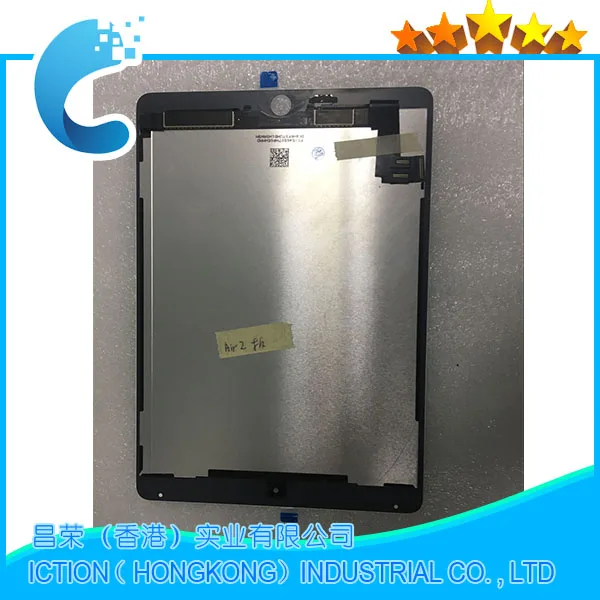 Новый ЖК-дисплей A1567 A1566 с дигитайзером в сборе для iPad Air 2 ЖК-экран дисплей