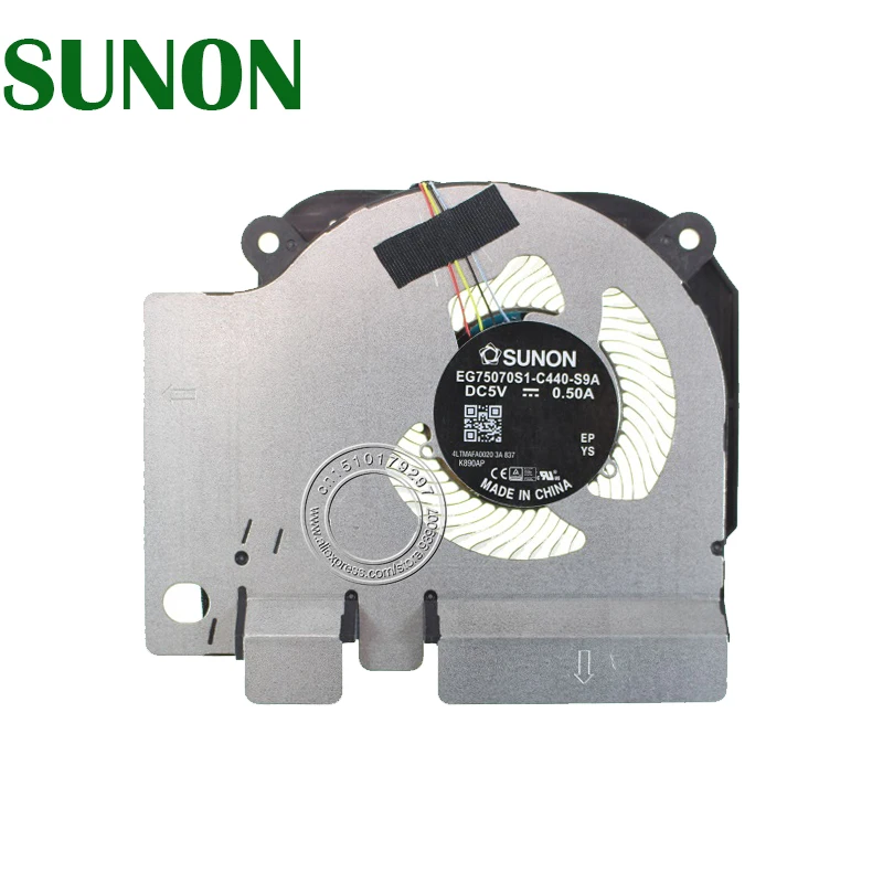 EG75070S1-C430-S9A EG75070S1-C440-S9A DC5V 0.50A 4PIN вентилятор охлаждения для Xiaomi Mi 15,6 игра Тетрадь GTX 1050Ti 4G Edition