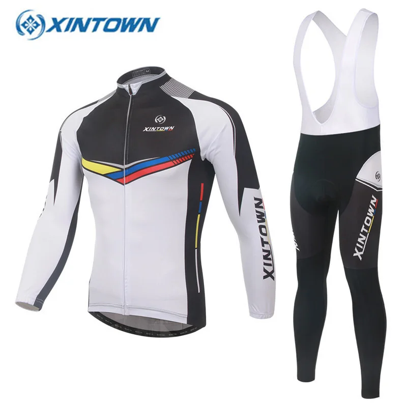 Зима 2018 итальянские командные велосипедные комплекты из Джерси с длинным