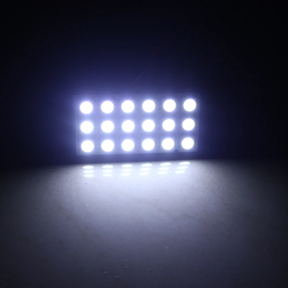 2 шт. 18SMD 5050 светодиодный автоматический панельный светильник для чтения