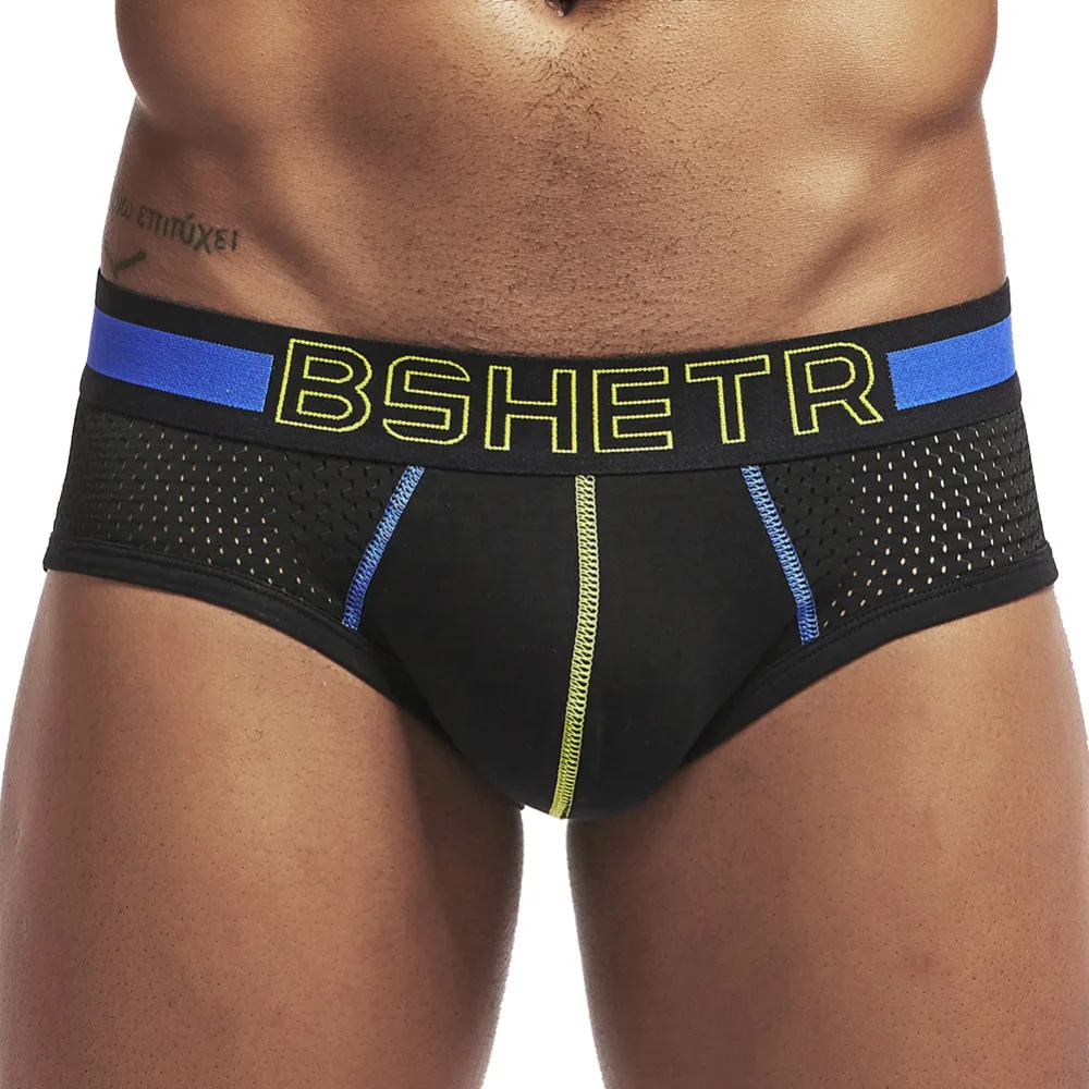 BSHTER Sexy Men Briefs Breathable Male Underwear Brief Underpants Comfortable Mens Shorts Cueca Panties |