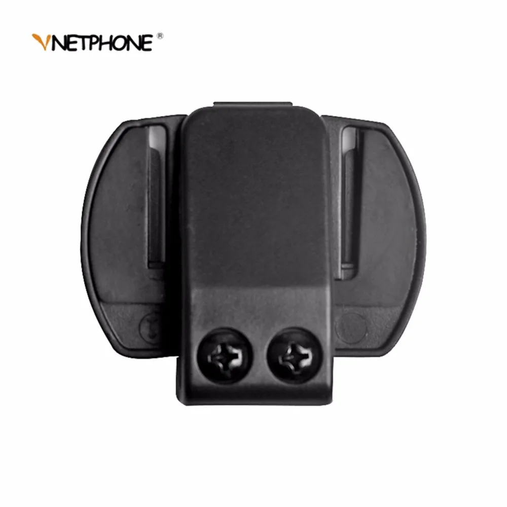 VNETPHONE V6 V4 держатель для шлема с зажимом мотоциклетной гарнитуры Bluetooth