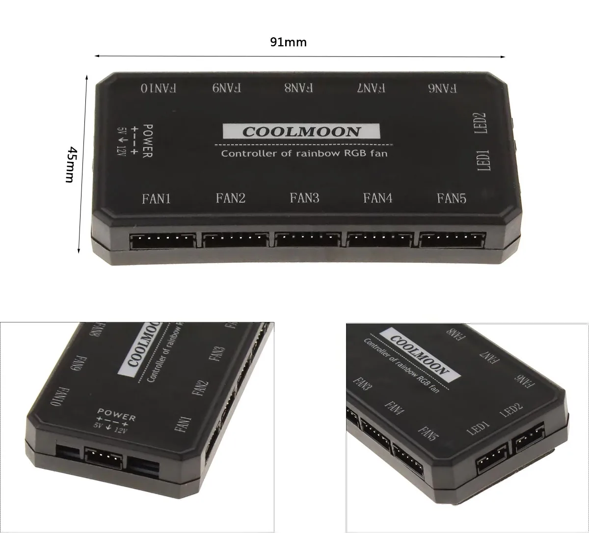 CPU кулер ПК охлаждающий вентилятор RGB чехол Регулируемый светодиодный 120 мм