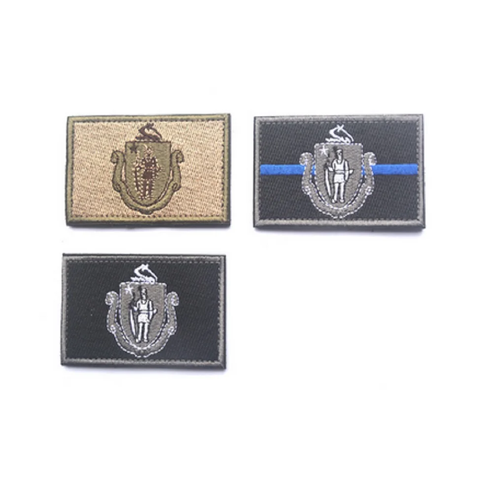 3D заплаты вышивки контуры и крючок государственный флаг патч овца/надписью Don't