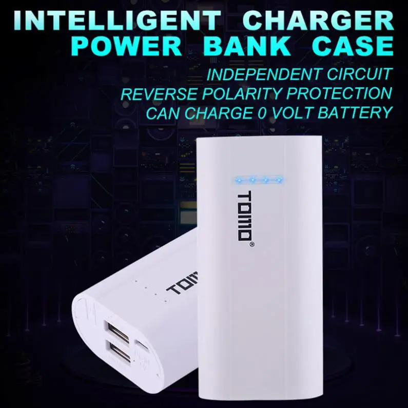 Интеллектуальное зарядное устройство TOMO P2 USB Li-Ion для мобильных телефонов чехол с