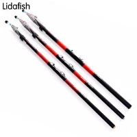 lidafish carbon fiber fishing pole 2 4m 6 3m portable stream fishing rod telescopic fishing rod new light fishing pole g3