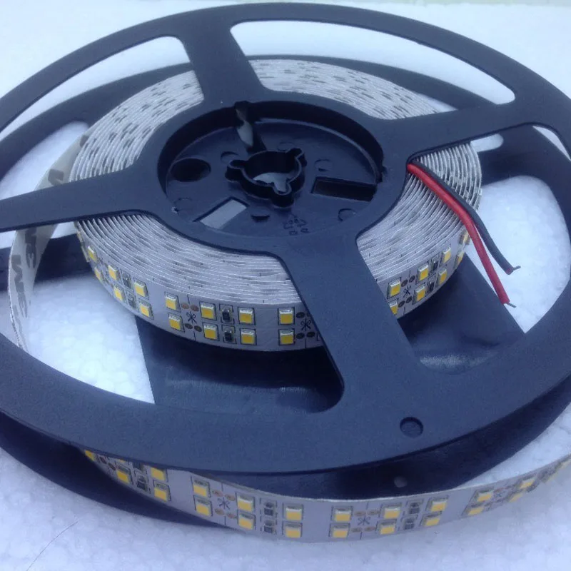 Светодиодная лента SMD2835 240 чипов/м 5 м/лот IP 65 12 В постоянного тока Диодная