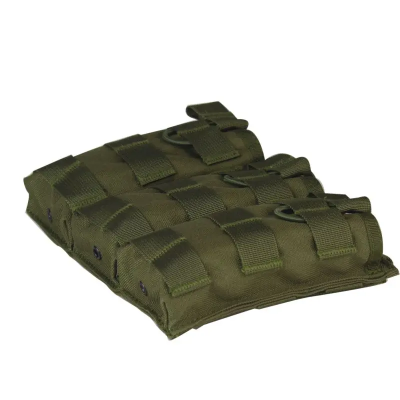 Тактический MOLLE тройной с открытым верхом подсумок быстро AK AR M4 FAMAS чехол страйкбол военный Пейнтбол оборудование на открытом воздухе