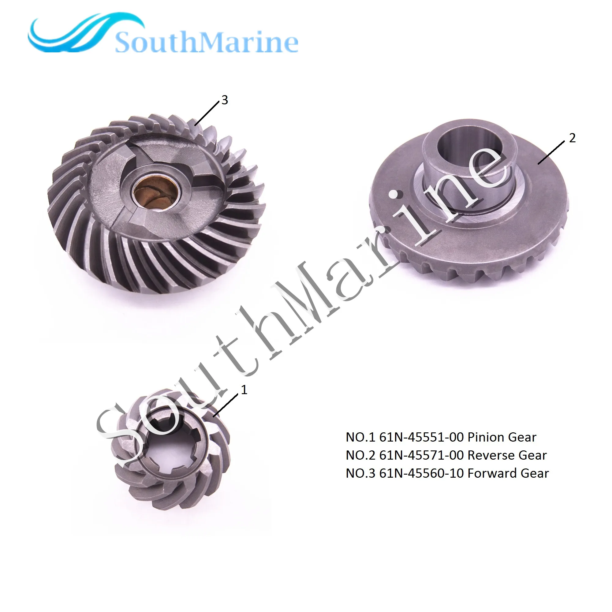 Подвесной Двигатель 61N 45551 00 Pinion & 45571 Reverse 45560 10 передний редуктор для Yamaha F25 E25B E30H 25B