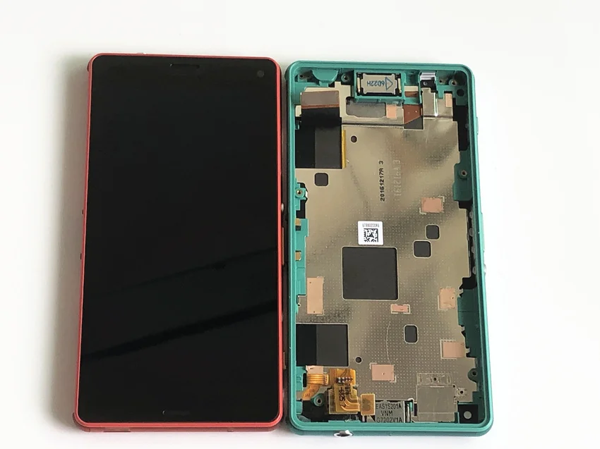 Полностью ЖК-дисплей для sony Xperia Z3 compact D5803 D5833 дигитайзер Датчик Z3 Мини сборка рамка с бесплатными инструментами
