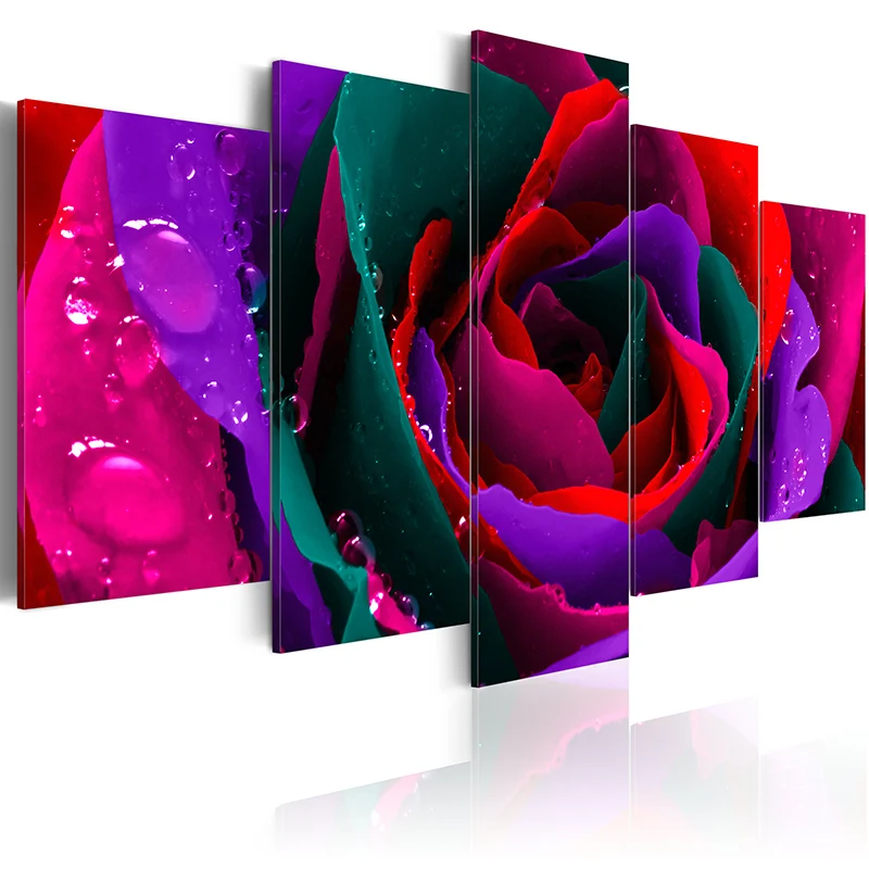 

5 Panel Wall Pictures for Living Room Picture Print Painting On Canvas Wall Art Home Decor Living Room Canvas Print/PJMT-B (140)