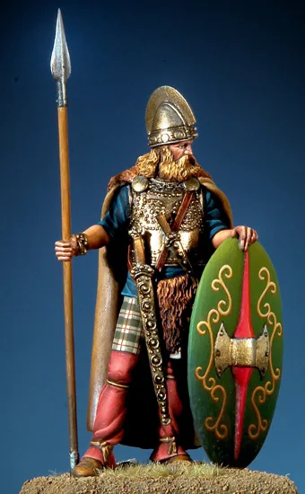 

Resin Kits 1/32 54mm ancient Warrior, III-II century B.C. 54mm Unpainted Kit Resin Model Free Shipping