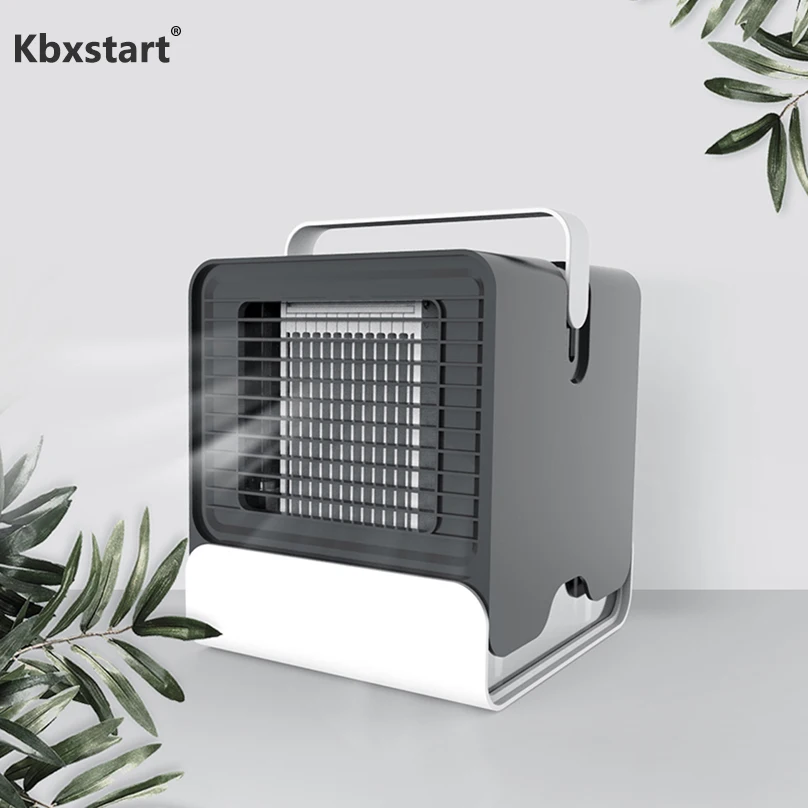 

Kbxstart 150ML Mini Personal Portable USB Air Conditioner Evaporative Air Cooler For Room Table Desktop Water Cooling Fan