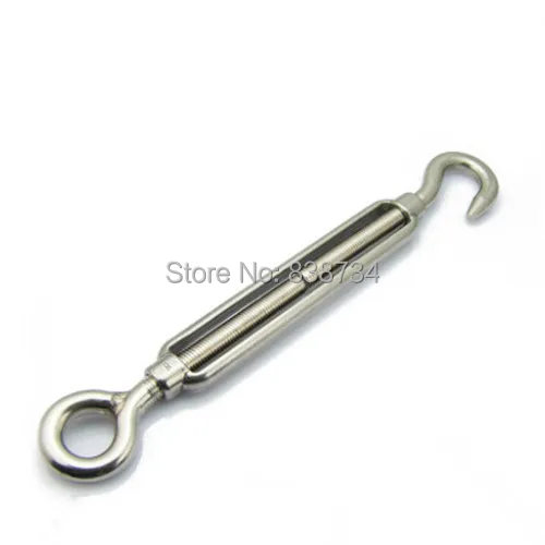 5 шт. натяжение троса из нержавеющей стали 304|turnbuckle hook|wire rope tensionerstainless steel turnbuckles |