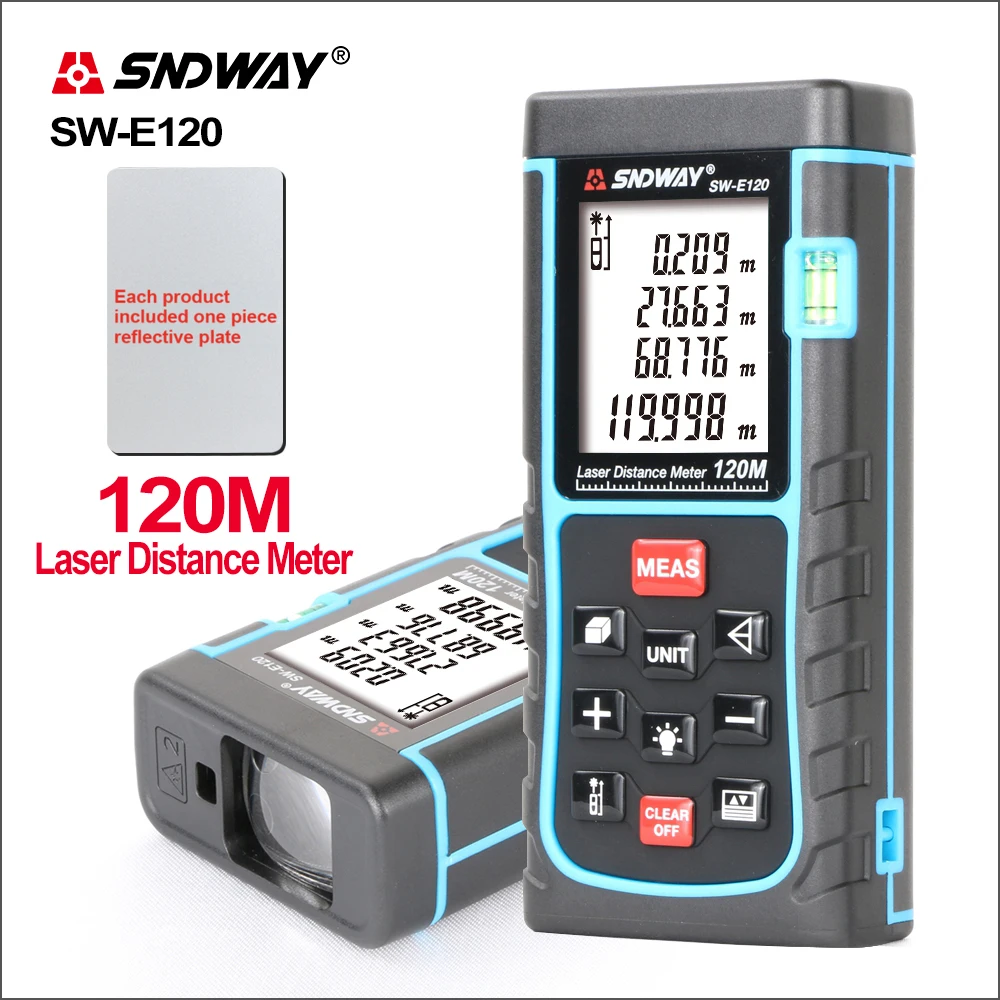 Лазер SNDWAY измеритель расстояния для SW E120 / E150 мини дальномер цифровой лазерный