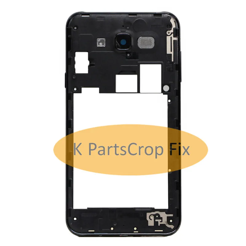 Для samsung Galaxy J7 Neo SM-J701M J701 J701F J701Y средняя рамка Корпус Шасси пластина рамка+ камера стеклянный объектив