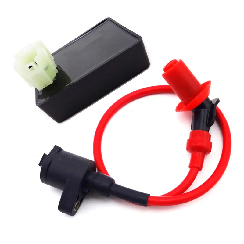 XLJOY Производительность 6 Pin DC CDI гоночная Катушка зажигания для скутера Kymco SYM Vento GY6