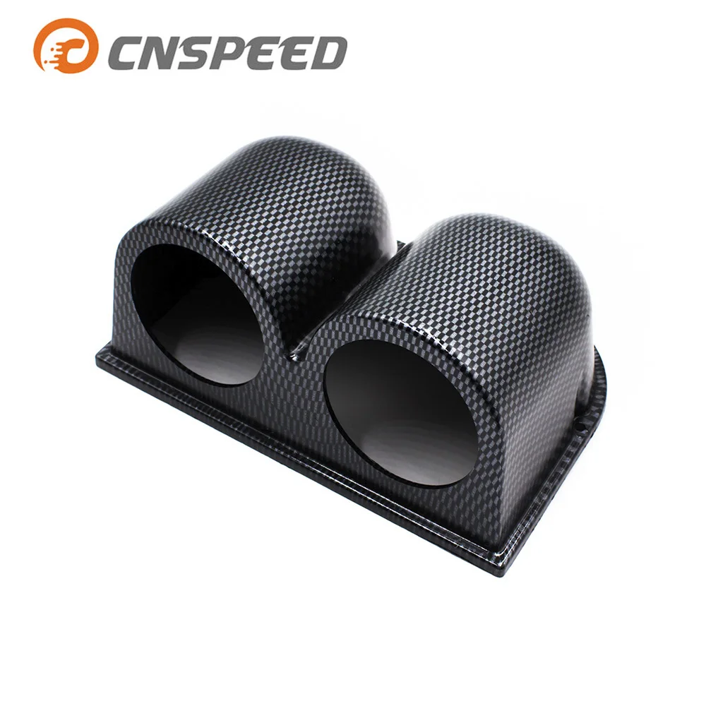 Двойной Автомобильный измерительный прибор CNSPEED из углеродного волокна
