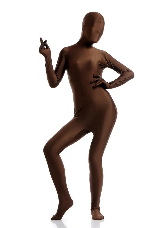 Высокое качество Zentai костюмы полный тело лайкра косплей одежда кожа костюм комбинезон костюмы на Хэллоуин Взрослый комбинезон унисекс
