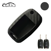 auto soft carbon fiber shell cover car styling accessories key case for kia kx5 k2 k3 k4 k5 rio sportage ql ceed sorento cerato
