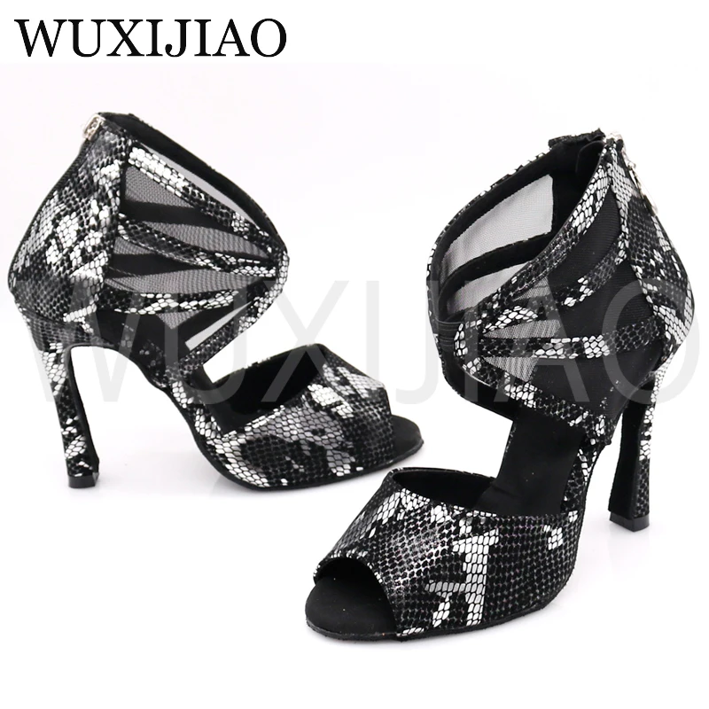 WUXIJIAO; Обувь для бальных танцев; женская обувь; zapatos de mujer; обувь для латинских танцев; обувь для сальсы; chaussure femme
