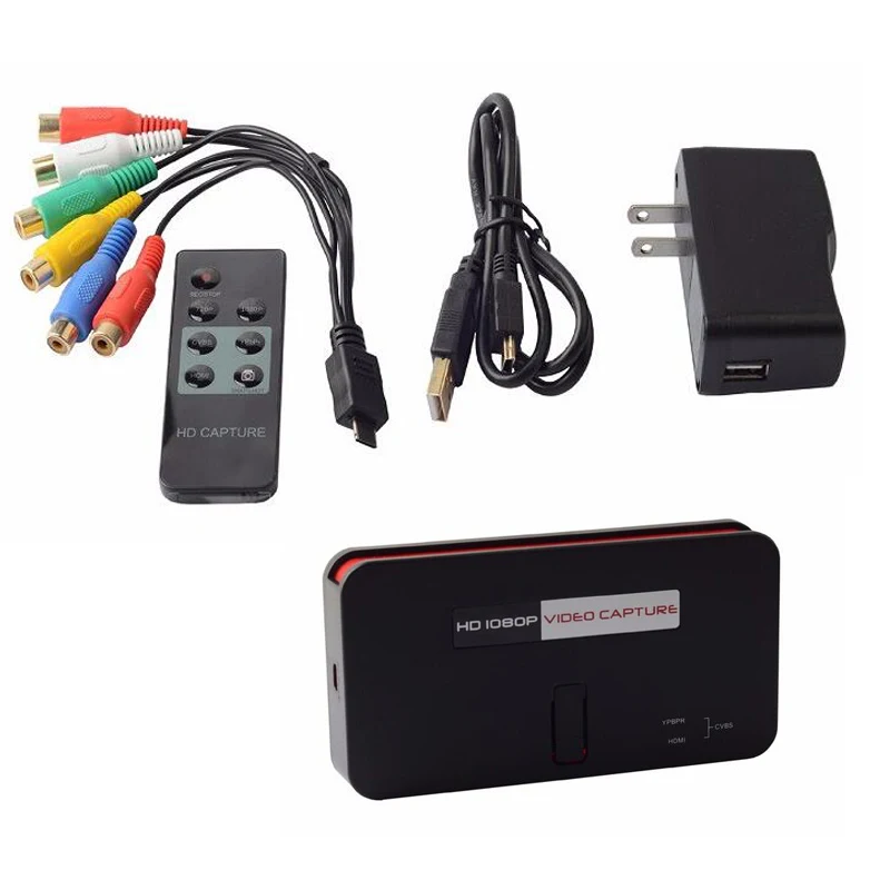 1080P 30FPS HD видео игра захват HDMI/AV/Ypbpr Rec W/голосовая поддержка U диск/SD/MIC для Xbox360/One PS3/4