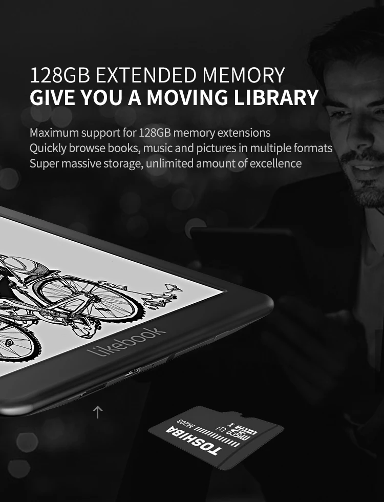 Электронная книга BOYUE T80D Likebook Mars отправка из США 2019 дюйма e-ink электронная 8 ядер