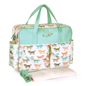 Сумка для мам для подгузников, вместительная прочная Детская сумка для пеленания на коляску, тоут для мам