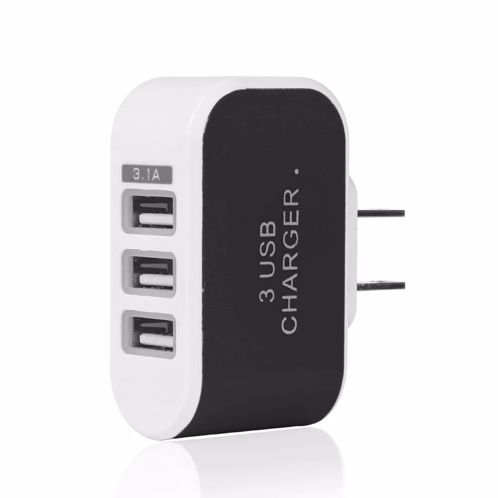 Powstro 3 USB-порты и разъемы Micro USB зарядное устройство зарядное устройство HUB EU US Plug для Samsung Для xiaomi Зарядное устройство для Iphone и всего смартфона