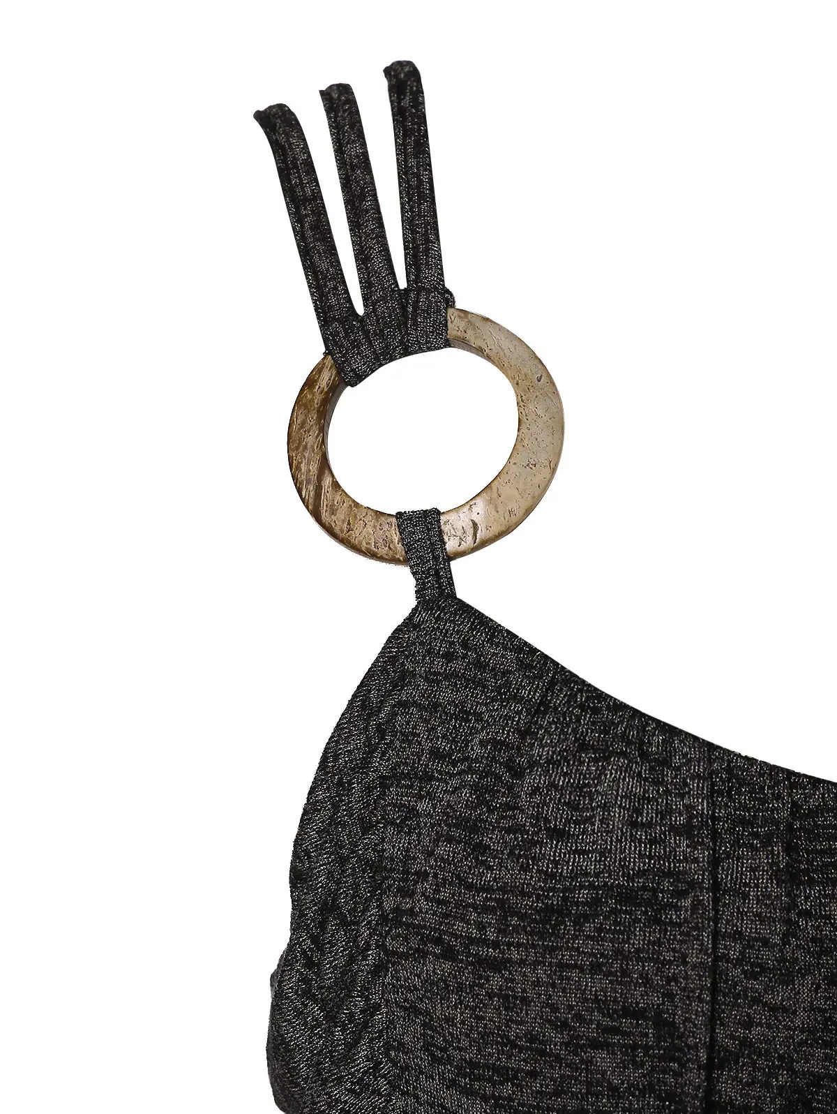 ROSEGAL плюс размер спагетти ремень наложения марли майка женская без рукавов