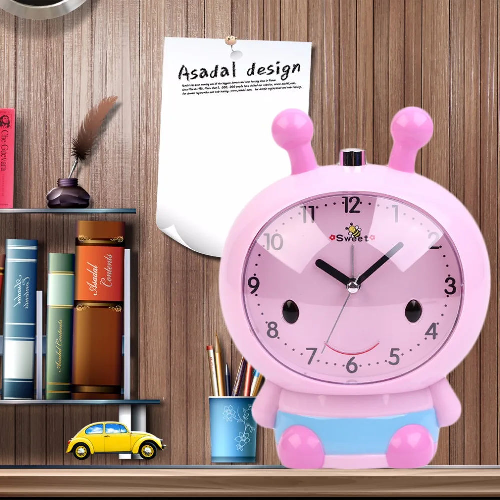 UNIKEA Пчелка Стиль Сладкий Тихая Будильник Моды Личности Ленивый Подарок Для