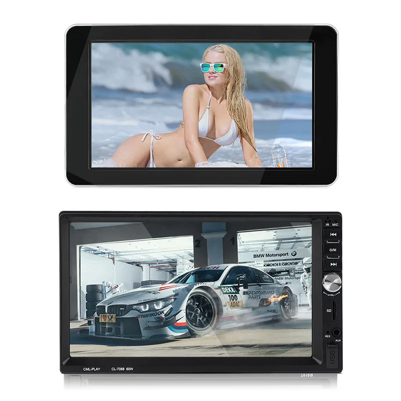 1 monitor with radio Новейший 9 дюймов HD подголовник Мониторы TFT цифровой экран AV вход авто ЖК-дисплей Автомобильный монитор для автомобиля радио dvd-плеер - Цвет: 1 monitor with radio