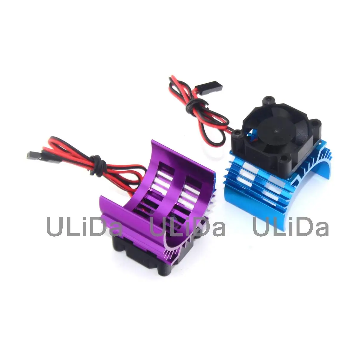 

Metal Heat sink & 5V Cooling Fan for 1/10 RC Car 540 550 3650 Size Motor