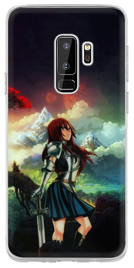 Чехол для мобильного телефона Gerleek Fairy Tail Samsung A7 A8 A9 A10 A30 A40 A50 A70 J6 S10 S10E S9 Plus M10 M20