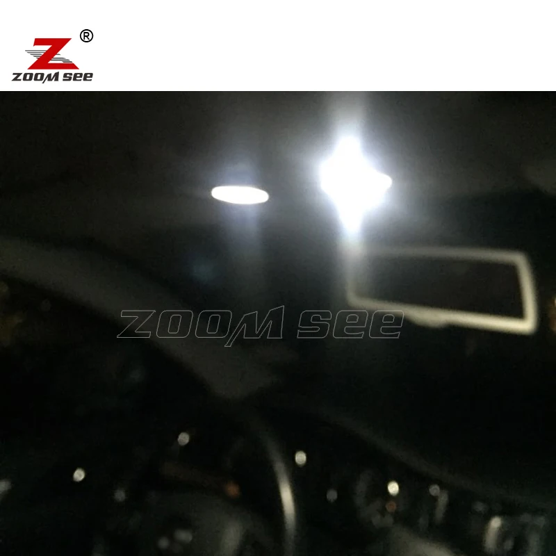19 шт. Светодиодная лампа footwell + комплект светодиодного внутреннего купольного
