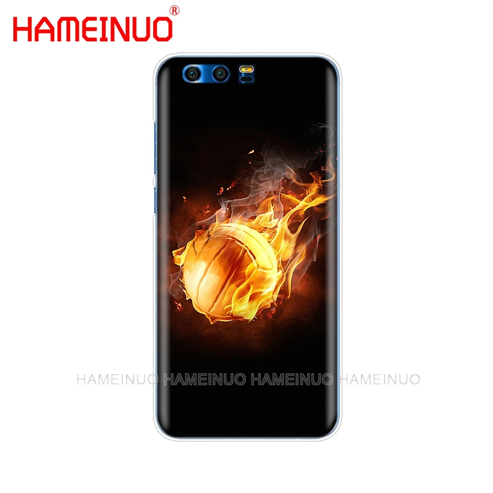 Чехол для телефона HAMEINUO Fire Volleyball sport с водяным покрытием Huawei Honor 10 V10 4A 5A 6A 7A 6C 6X 7X 8 9