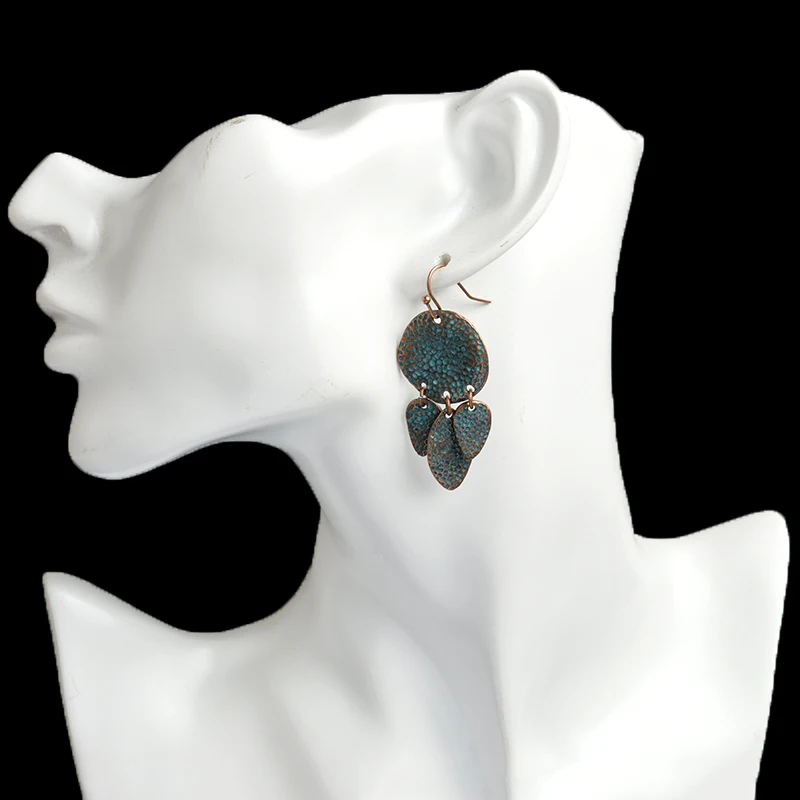 Geometric Earrings Creative Jellyfish Shape Cute Retro Indian national style Drop earrings for Women Jewelry | Украшения и