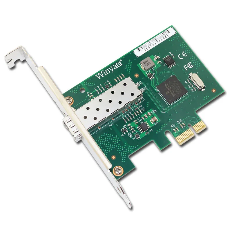Winyao WY5720DF PCI-Express X1 1000 Мбит/с Gigabit Ethernet Lan волоконная настольная сетевая карта для