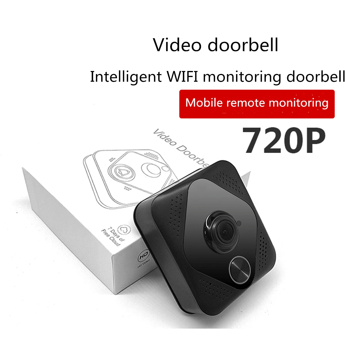 Умный IP видеодомофон Wi-Fi видеодомофон дверной звонок wifi дверной Звонок камера для квартиры ИК сигнализация беспроводная камера безопасности