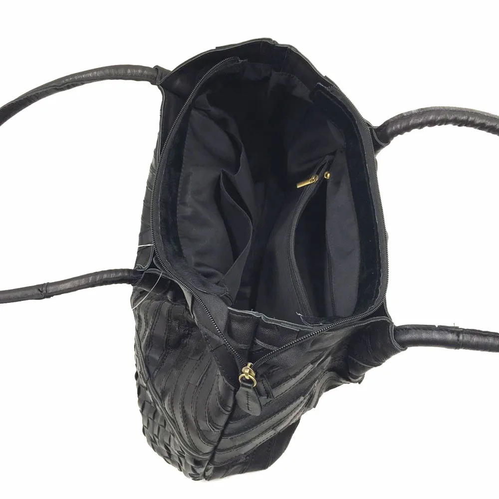 Сумка тоут LilyHood женская с верхней ручкой Модный саквояж из натуральной овечьей
