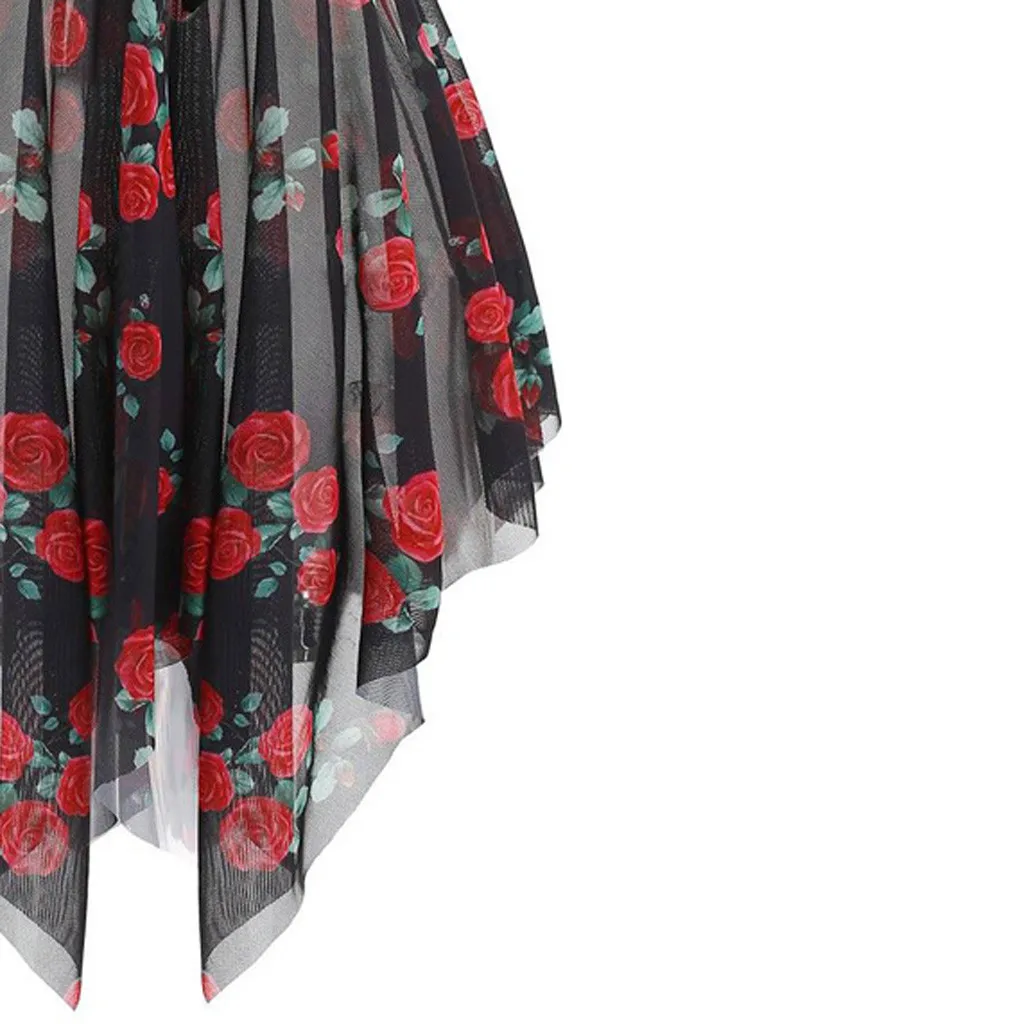 Купальный костюм размера плюс 5xl, женский сексуальный танкини из двух частей, женский купальник, красный цветочный Танкини, купальный костюм с пуш-ап, женский бикини